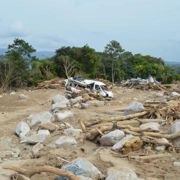 Flooding damage